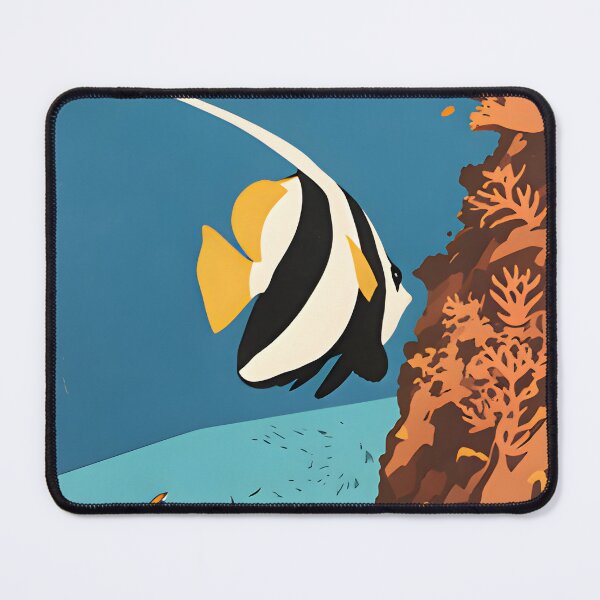 Item preview, Krabi Coral Reef Symphony – Vintage Marine Poster designed and sold by Spirit of Siam.