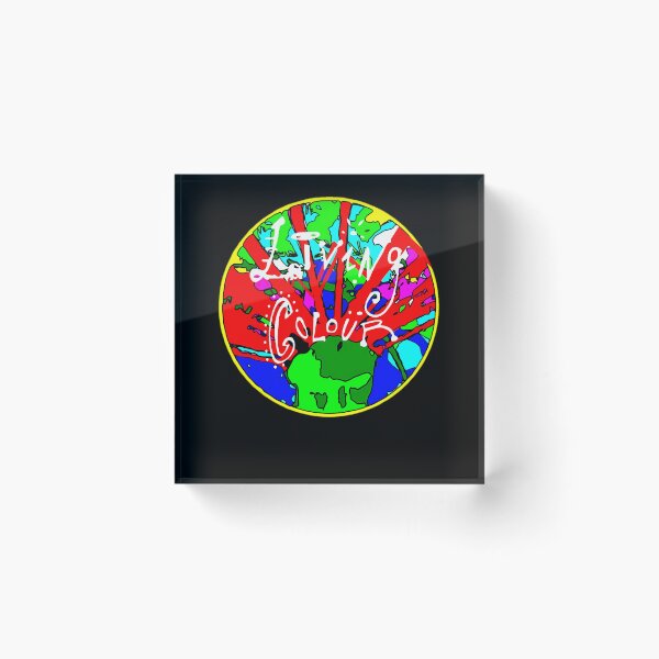 Item preview, Psychedelic Hand Written White Typography Layered designed and sold by IrenaMalic.