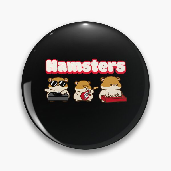 Item preview, Cartoon Style Illustration Of Three Chubby Hamsters designed and sold by IrenaMalic.