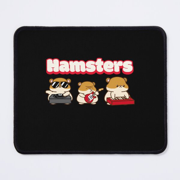 Item preview, Cartoon Style Illustration Of Three Chubby Hamsters designed and sold by IrenaMalic.