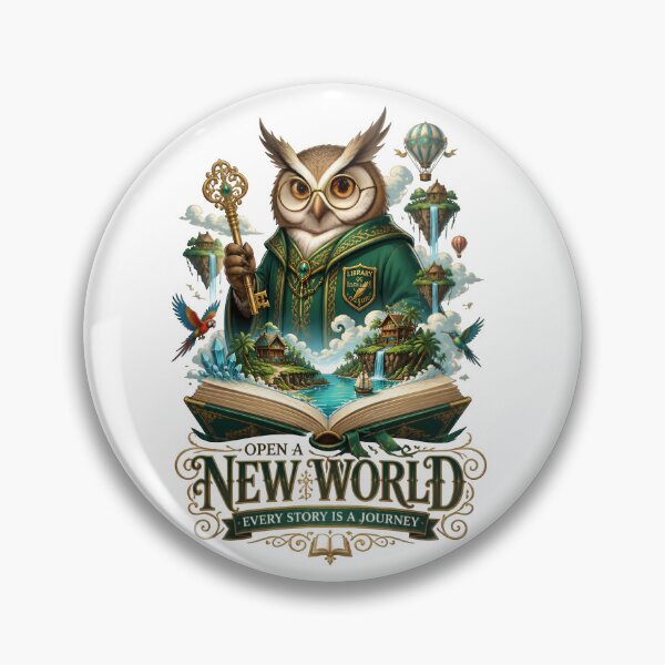 Item preview, Open A New World Owl Explorer designed and sold by Sovereign Supply Co..