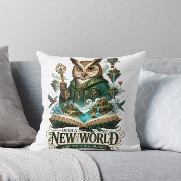 Item preview, Open A New World Owl Explorer designed and sold by Sovereign Supply Co..