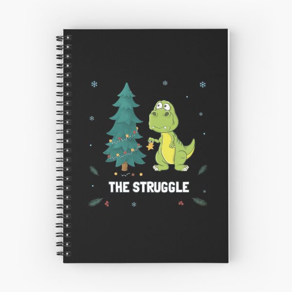 Item preview, The Struggle Dinosaur Decorating Christmas Tree  designed and sold by LAZARIO-ZMB.