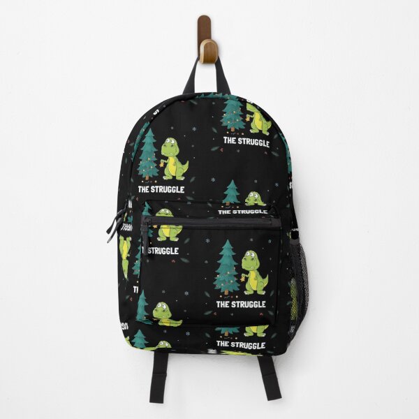 Item preview, The Struggle Dinosaur Decorating Christmas Tree  designed and sold by LAZARIO-ZMB.