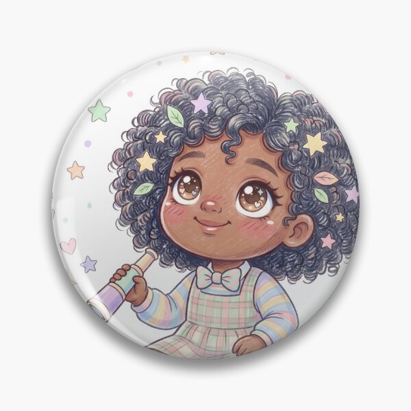 Item preview, Cute Little Explorer Girl Pastel Sticker designed and sold by dulcemaribella.