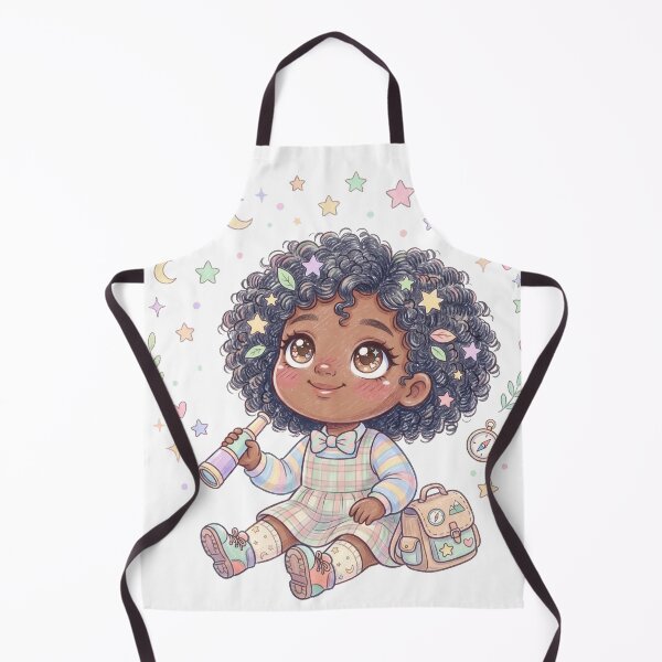 Item preview, Cute Little Explorer Girl Pastel Sticker designed and sold by dulcemaribella.