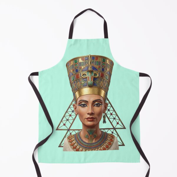 Item preview, Queen Nefertiti Portrait | Ancient Egyptian Queen and Royal Heritage Art designed and sold by Queen Cleopatra.