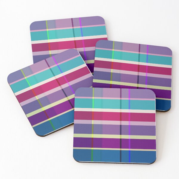 Item preview, Vibrant Jewel Tone Plaid - Colorful Geometric Retro Tartan Pattern designed and sold by Caterina@.