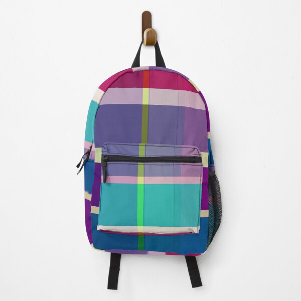 Item preview, Vibrant Jewel Tone Plaid - Colorful Geometric Retro Tartan Pattern designed and sold by Caterina@.