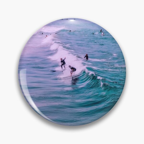 Item preview, Pink Ocean Surfers Beach designed and sold by Mypixieart.