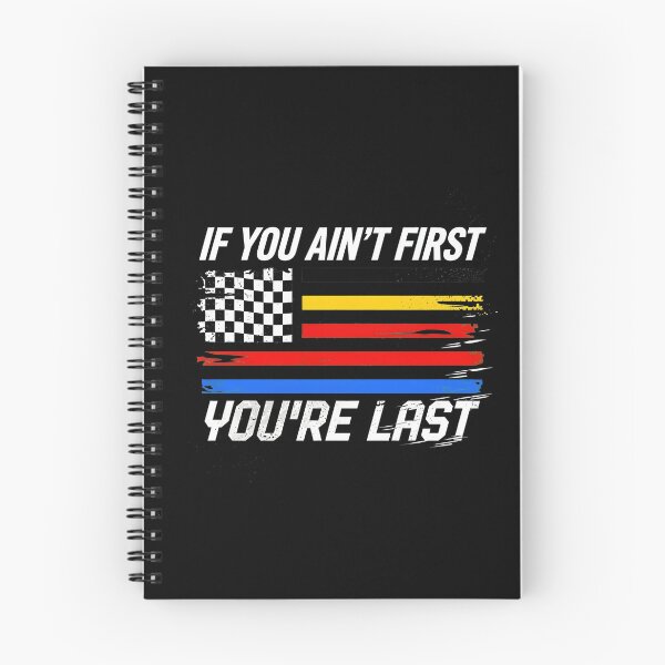 Item preview, US Flag Car Racing If You Ain_t First You_re Last designed and sold by CoupleDrawing-J.