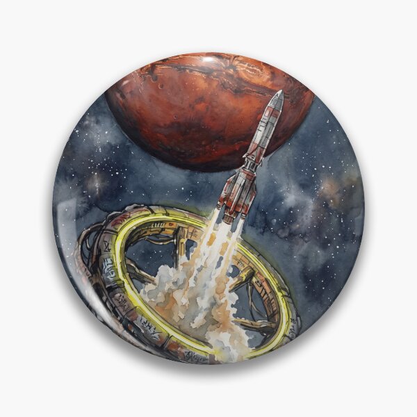 Item preview, Space Explorer Astronaut Dog on a Starry Planet designed and sold by Itjung-Room.