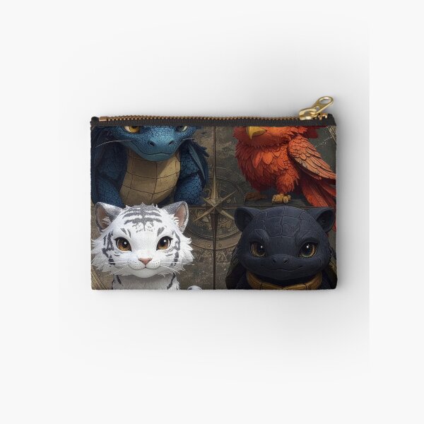 Item preview, Four Guardian Beasts Shijin Mythical Creatures designed and sold by MythicFortune .