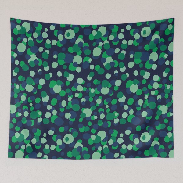 Item preview, Greenblue dots designed and sold by DanjaArt.