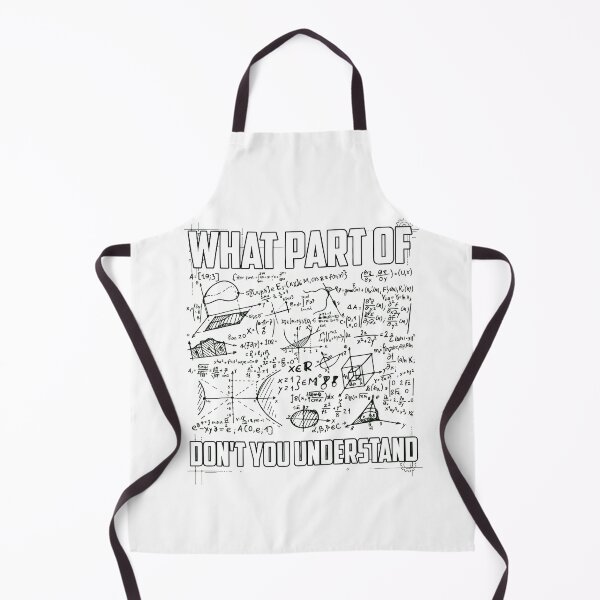 Item preview, What Part Of Don_t You Understand Funny Math Teacher designed and sold by CoupleDrawing-J.