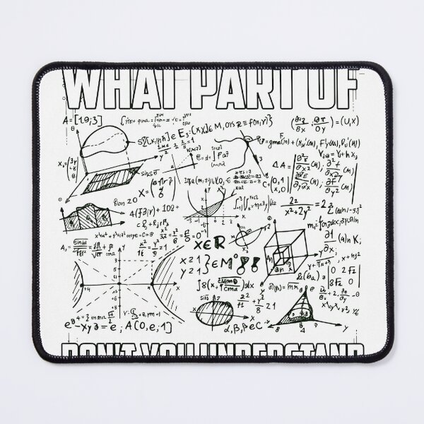 Item preview, What Part Of Don_t You Understand Funny Math Teacher designed and sold by CoupleDrawing-J.