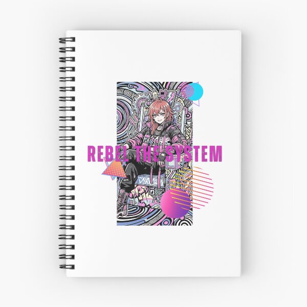 Item preview, Rebel The System Cyberpunk Anime Vaporwave Art designed and sold by rich-moda.