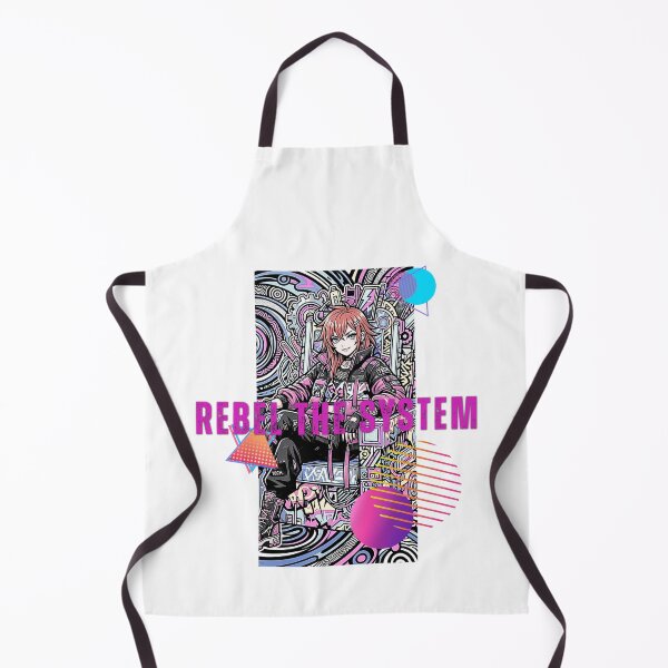 Item preview, Rebel The System Cyberpunk Anime Vaporwave Art designed and sold by rich-moda.