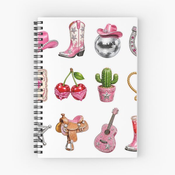Item preview, Disco Cowgirl Essentials – Western Glitter Sticker Pack designed and sold by alexrow.