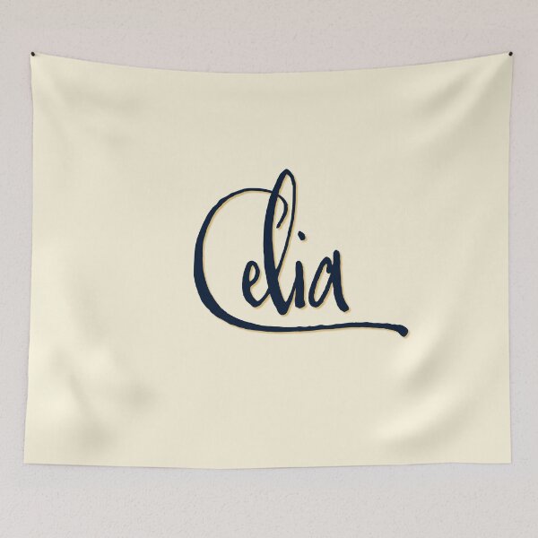 Item preview, CELIA personalized type design designed and sold by CharlottePlaceArt.