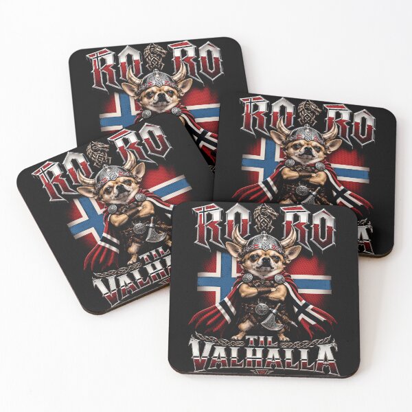 Item preview, Funny Ro Ro Til Valhalla Rowing Chihuahua designed and sold by Arens ★★★★★.