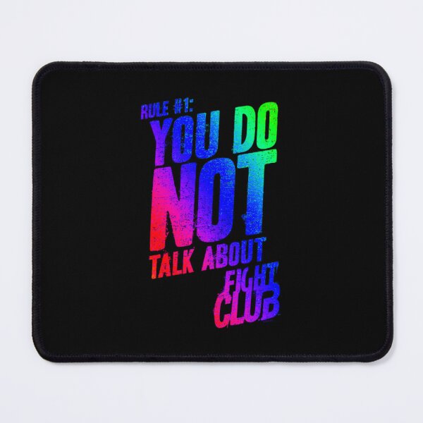 Item preview, Rule #1 – Fight Club Typography designed and sold by Wawan35200.