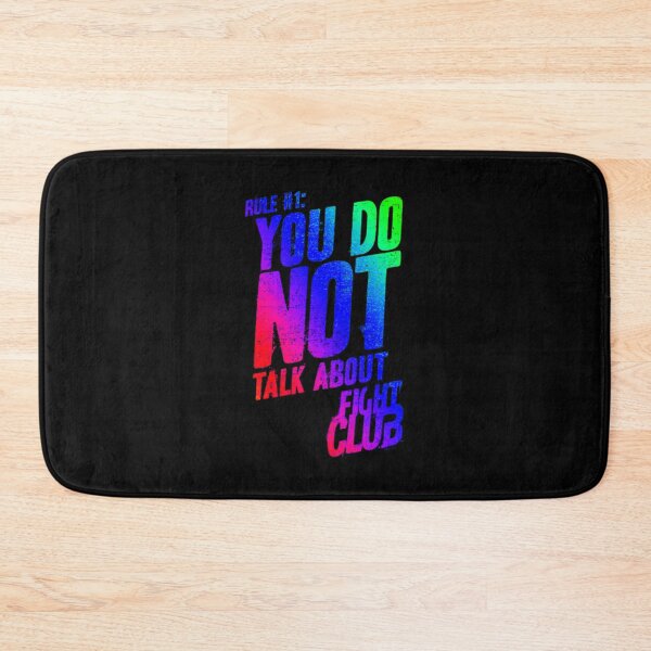 Item preview, Rule #1 – Fight Club Typography designed and sold by Wawan35200.
