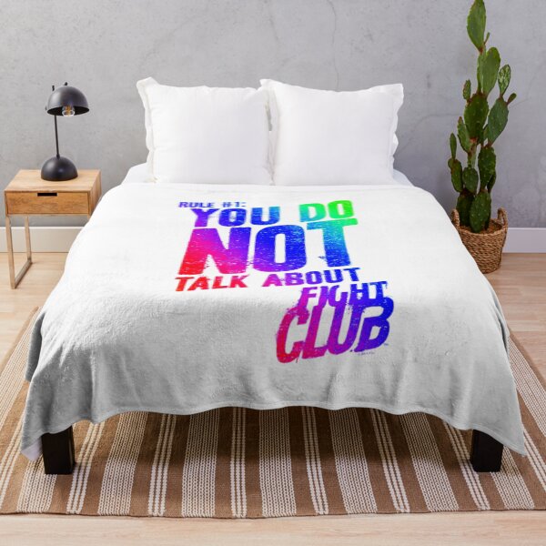 Item preview, Rule #1 – Fight Club Typography designed and sold by Wawan35200.