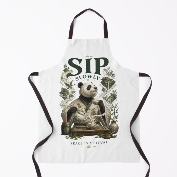 Item preview, Sip Slowly Panda Tea Time designed and sold by Sovereign Supply Co..