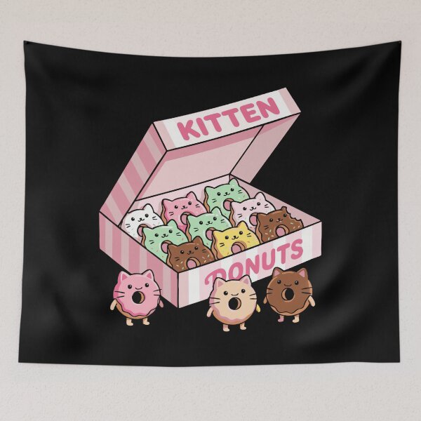 Item preview, Kittens Donuts Pastry Cat Lover Cute Doughnut Cats Kitten designed and sold by Arens ★★★★★.