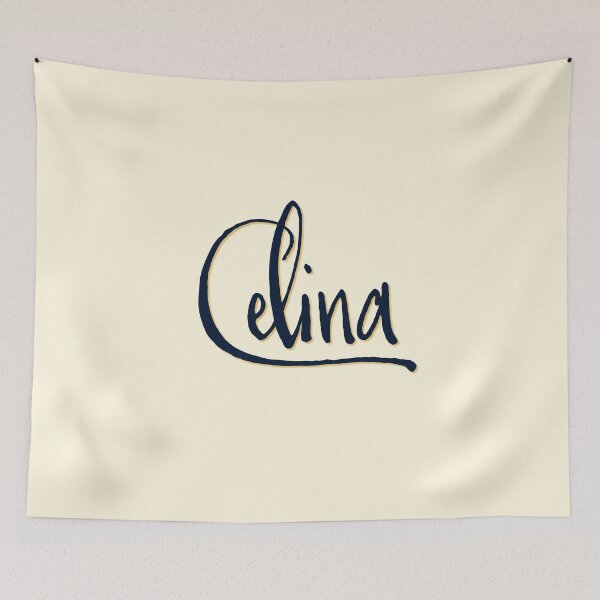 Item preview, CELINA personalized type design designed and sold by CharlottePlaceArt.