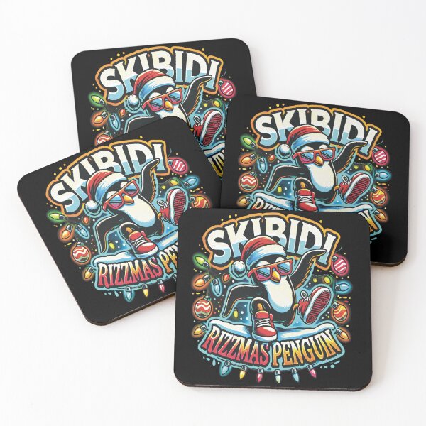 Item preview, Skibidi Rizzmas Penguin Funny Christmas Vibes Gifts  designed and sold by SkymarArt.