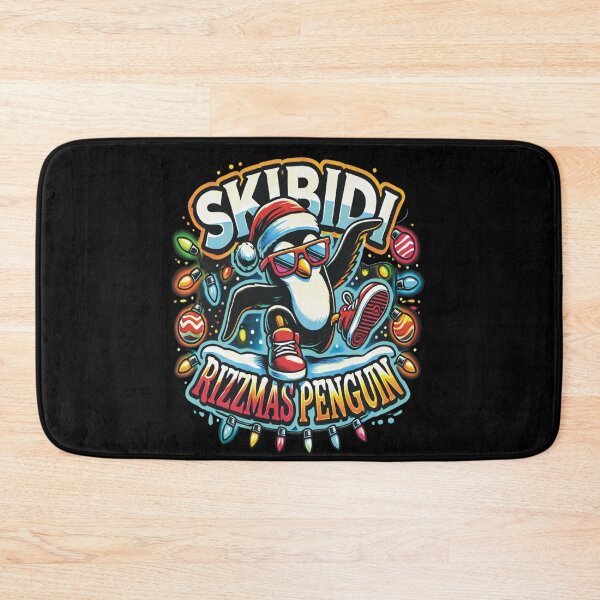 Item preview, Skibidi Rizzmas Penguin Funny Christmas Vibes Gifts  designed and sold by SkymarArt.