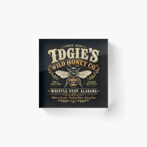 Item preview, Idgies Wild Honey Co Whistle Stop Alabama Vintage Bee Design designed and sold by Arens ★★★★★.