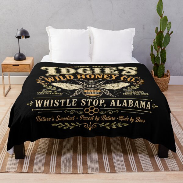 Item preview, Idgies Wild Honey Co Whistle Stop Alabama Vintage Bee Design designed and sold by Arens ★★★★★.
