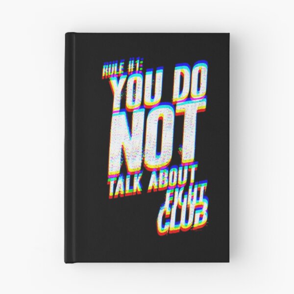 Item preview,  Rule #1 – Fight Club Typography designed and sold by Wawan35200.