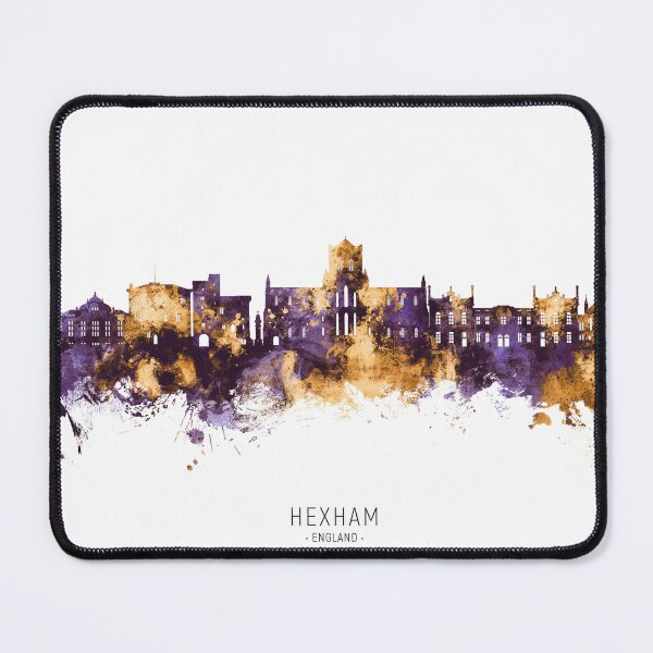 Item preview, Hexham England Skyline designed and sold by ArtPrints.