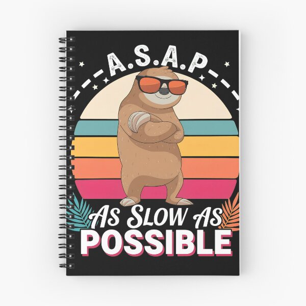 Item preview, ASAP As Slow As Possible Sloth Sunglasses designed and sold by wyattlinh1998.