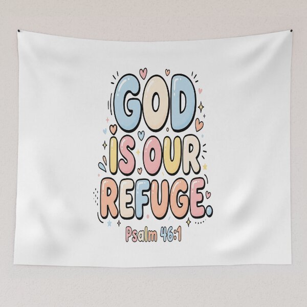 Item preview, God Is My Refuge designed and sold by Awarrie.