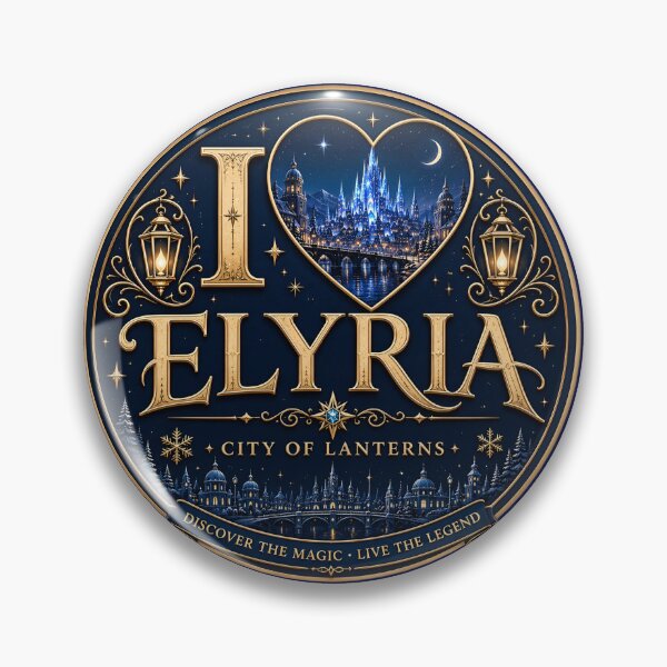 Item preview, I Love Elyria  designed and sold by TECHNOMYSTICA: Music of the Echo Mainframe.