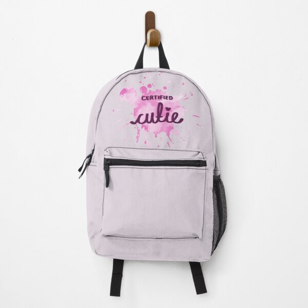 Item preview, Certified Cutie Paint Splatter - Preppy Pink designed and sold by Asha-Art.