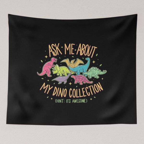 Item preview, Ask Me About My Dino Collection  designed and sold by Honest-Weirdo.