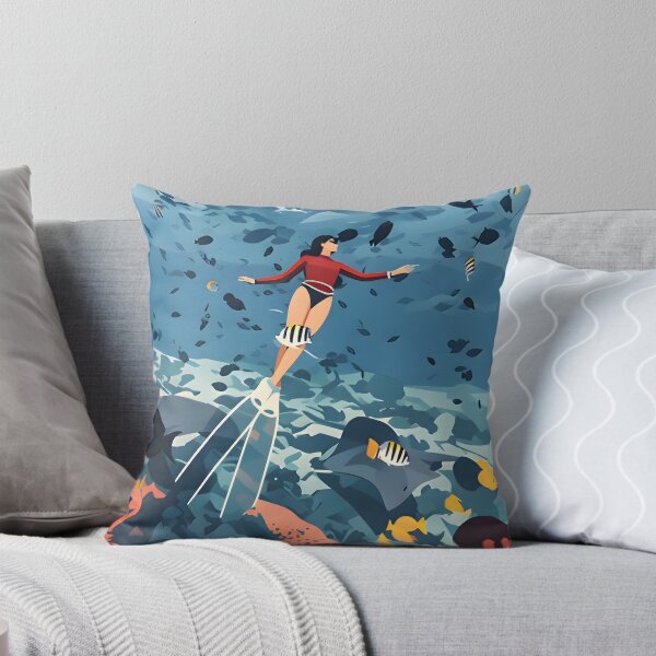 Item preview, Krabi Coral Reef Symphony – Vintage Marine Poster designed and sold by Spirit of Siam.