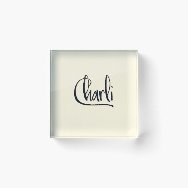 Item preview, CHARLI personalized type design designed and sold by CharlottePlaceArt.