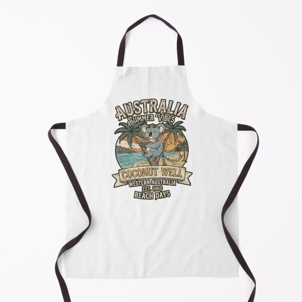 Item preview, Australia Summer Vibes Vintage Koala Beach Retro Travel designed and sold by Yellowriversss.