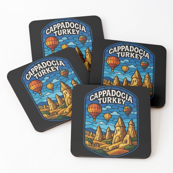 Item preview, Cappadocia Turkey Stained Glass Travel designed and sold by TomFrontierArt.