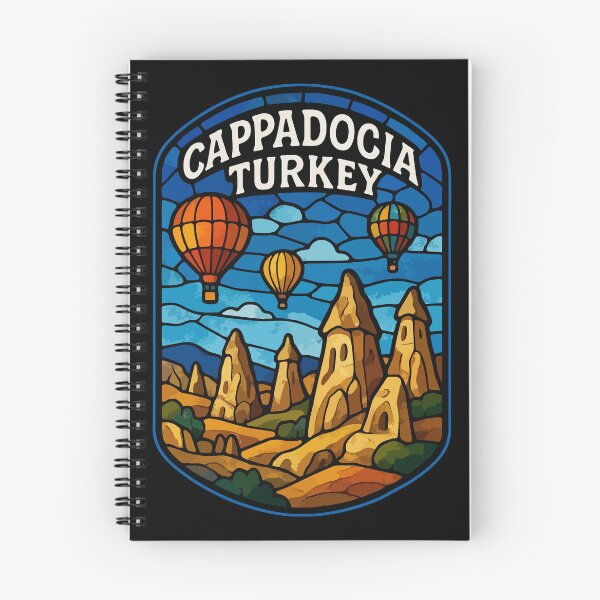 Item preview, Cappadocia Turkey Stained Glass Travel designed and sold by TomFrontierArt.