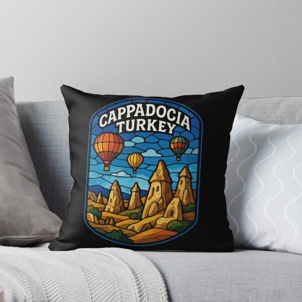 Item preview, Cappadocia Turkey Stained Glass Travel designed and sold by TomFrontierArt.