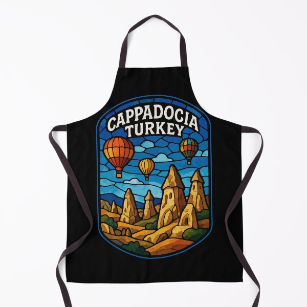 Item preview, Cappadocia Turkey Stained Glass Travel designed and sold by TomFrontierArt.