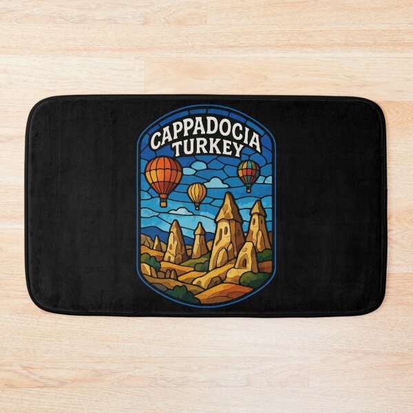 Item preview, Cappadocia Turkey Stained Glass Travel designed and sold by TomFrontierArt.